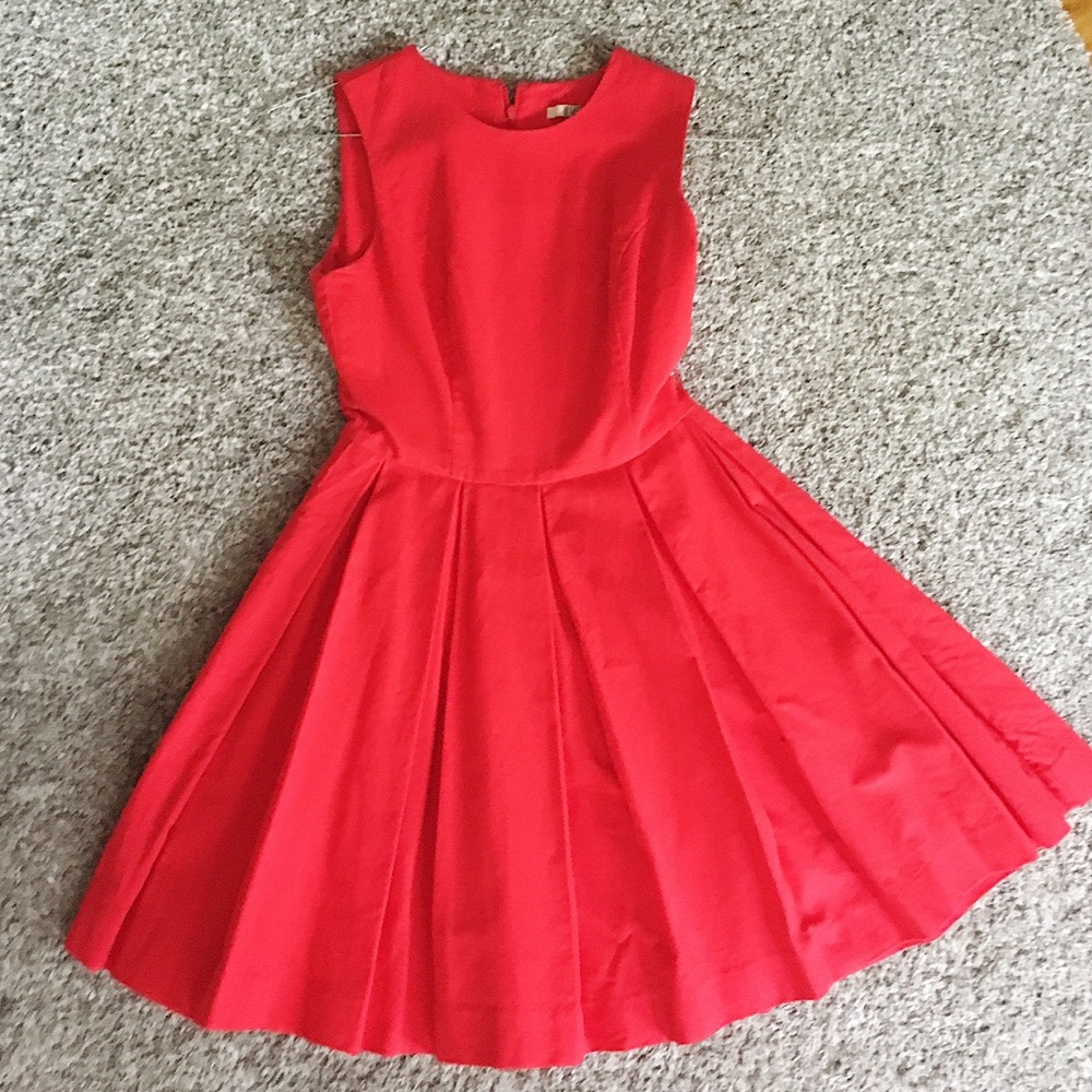 BB Dakota red fit and flare dress - size 4